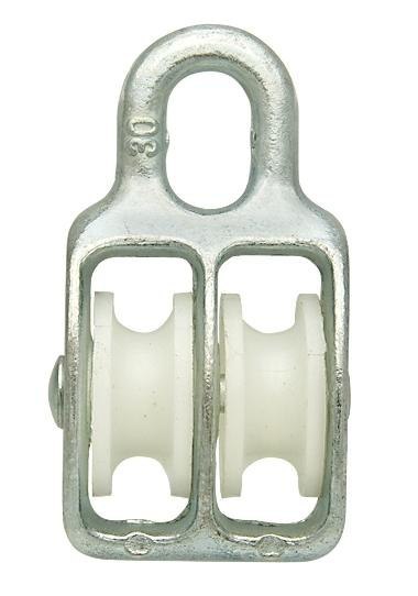 UN BLOCZEK DO LIN STAŁY PODWÓJNY 20MM UN BLOCZEK DO LIN STAŁY PODWÓJNY 20MM