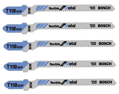 BOSCH BRZESZCZOT DO WYRZYNARKI T118EOF 5SZT. BOSCH BRZESZCZOT DO WYRZYNARKI T118EOF 5SZT.