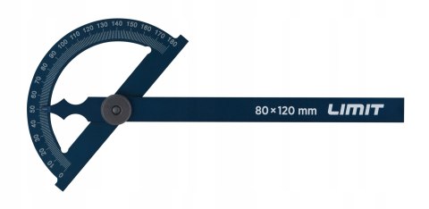 LIMIT KĄTOMIERZ ALUMINIOWY 80*120MM LIMIT KĄTOMIERZ ALUMINIOWY 80*120MM