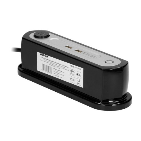 ORNO PRZEDŁUŻACZ BIURKOWY Z WYŁĄCZNIKIEM 3X2P+Z, 2XUSB 1,4M ORNO PRZEDŁUŻACZ BIURKOWY Z WYŁĄCZNIKIEM 3X2P+Z, 2XUSB 1,4M