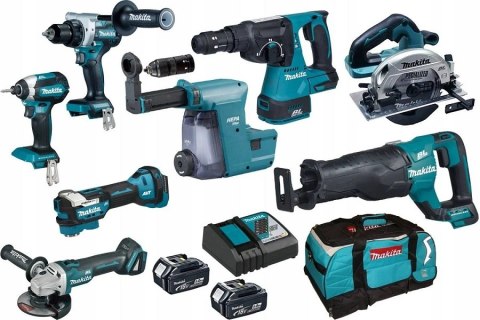 MAKITA ZESTAW COMBO LTX 18V 2*5.0AH MAKITA ZESTAW COMBO LTX 18V 2*5.0AH
