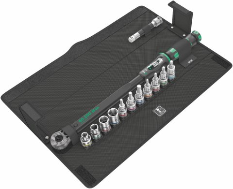 WERA KLUCZ DYNAMOMETRYCZNY CLICK-TORQUE 1/2'' 40-200NM, 13CZĘŚCI WERA KLUCZ DYNAMOMETRYCZNY CLICK-TORQUE 1/2'' 40-200NM, 13CZĘŚCI