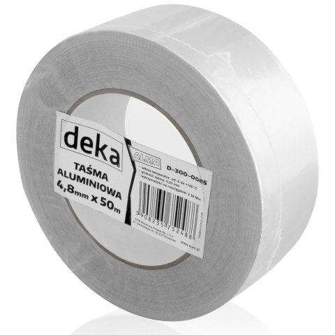DEKA TAŚMA ALUMINIOWA 48MM*50M DEKA TAŚMA ALUMINIOWA 48MM*50M