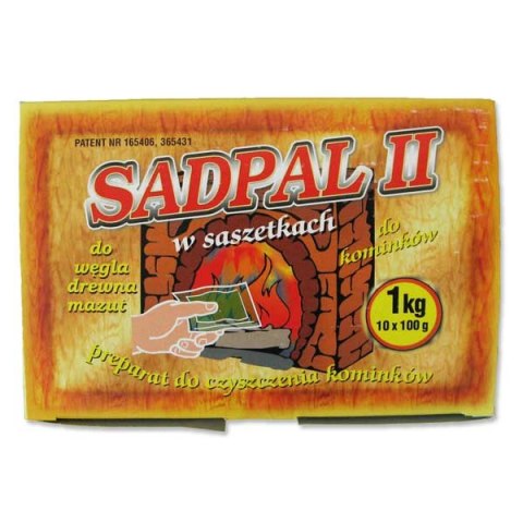 UN KATALIZATOR DO SPALANIA SADZY SADPAL 100G SASZETKA UN KATALIZATOR DO SPALANIA SADZY SADPAL 100G SASZETKA