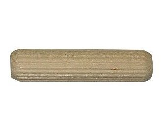 HSI KOŁKI DREWNIANE RYFLOWANE 8*40MM/100SZT HSI KOŁKI DREWNIANE RYFLOWANE 8*40MM/100SZT