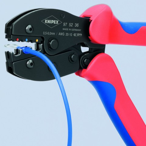 KNIPEX SZCZYPCE PRECIFORCE DO ZGNIATANIA 0,5 - 6,0 MM2 KNIPEX SZCZYPCE PRECIFORCE DO ZGNIATANIA 0,5 - 6,0 MM2