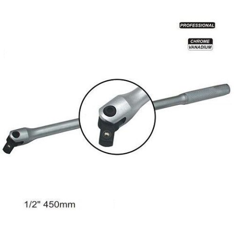 BEAST RĘKOJEŚĆ UCHYLNA 1/2'' 450 mm CV