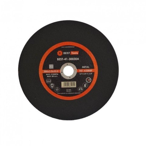 TARCZA FLEX 41 300x3,0x32 A30 RBF BEST TOOLS TARCZA FLEX 41 300x3,0x32 A30 RBF BEST TOOLS