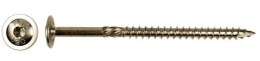 UN WKRĘT DO DREWNA Z KOŁNIERZEM NA TORX NIERDZEWNYA2 6*80MM T30
