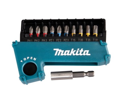 ZESTAW KOŃCÓWEK UDAROWYCH 1/4" 11szt. MAKITA ZESTAW KOŃCÓWEK UDAROWYCH 1/4" 11szt. MAKITA