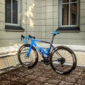 E-hurtownia Stojak na 3 rowery bituxx ocynkowany montaż ścienny podłogowy opony 35-60mm