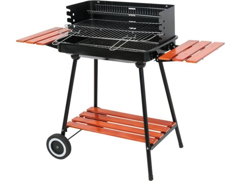 LUND GRILL WĘGLOWY Z PÓŁKAMI, RUSZT 53X33CM LUND GRILL WĘGLOWY Z PÓŁKAMI, RUSZT 53X33CM