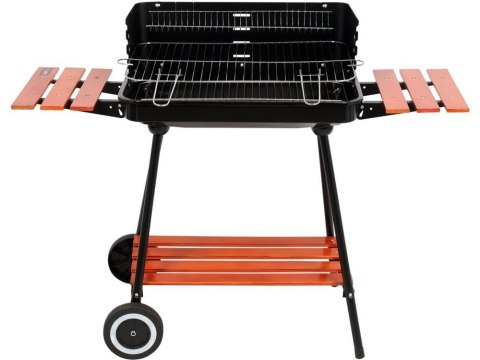 LUND GRILL WĘGLOWY Z PÓŁKAMI, RUSZT 53X33CM LUND GRILL WĘGLOWY Z PÓŁKAMI, RUSZT 53X33CM