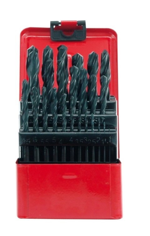 VOREL KOMPLET WIERTEŁ DO METALU 1-13MM 25SZT. VOREL KOMPLET WIERTEŁ DO METALU 1-13MM 25SZT.