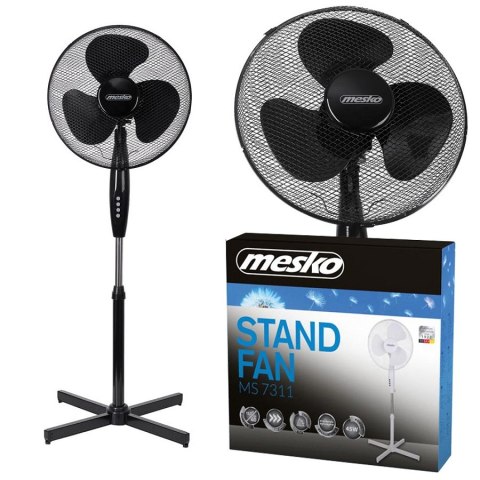 MESKO WENTYLATOR STOJĄCY 40CM MS 7311 MESKO WENTYLATOR STOJĄCY 40CM MS 7311