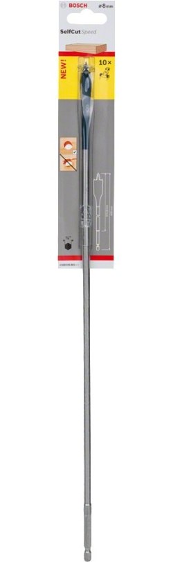 BOSCH WIERTŁO ŁOPATKOWE SELF CUT LONG 8*400MM