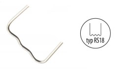 DEDRA ZSZYWKI 0.8MM RS18 DO PLASTIKU 100 SZT.
