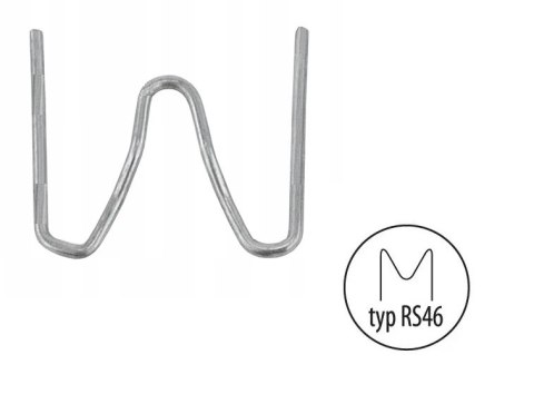 DEDRA ZSZYWKI M 0.6MM RS46 DO NAROŻNIKÓW ZEWNĘTRZNYCH 100 SZT. DEDRA ZSZYWKI M 0.6MM RS46 DO NAROŻNIKÓW ZEWNĘTRZNYCH 100 SZT.