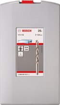 BOSCH KOMPLET WIERTEŁ DO METALU HSS-G ZESTAW 25 SZT