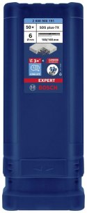 BOSCH WIERTŁO DO MŁOTKÓW SDS+ 7X EXPERT 6*100/165MM 50 SZT.
