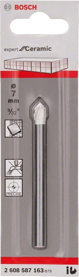 BOSCH WIERTŁO DO SZKŁA I CERAMIKI CYL-9 SOFTCERAMIC 7*80MM BOSCH WIERTŁO DO SZKŁA I CERAMIKI CYL-9 SOFTCERAMIC 7*80MM