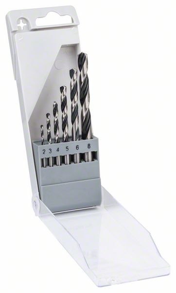 BOSCH ZESTAW WIERTEŁ 6 SZT. POINTTEQ DO METALU 2,3,4,5,6,8MM BOSCH ZESTAW WIERTEŁ 6 SZT. POINTTEQ DO METALU 2,3,4,5,6,8MM