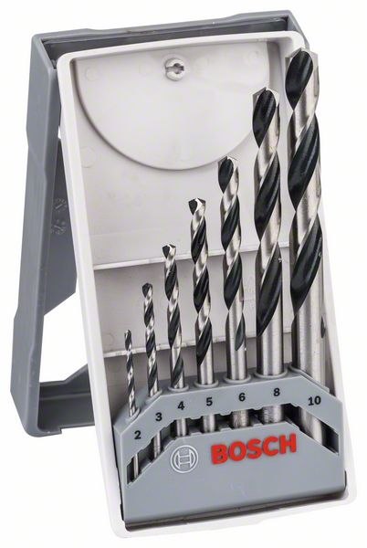 BOSCH ZESTAW WIERTEŁ 7 SZT. POINTTEQ DO METALU 2,3,4,5,6,8,10MM BOSCH ZESTAW WIERTEŁ 7 SZT. POINTTEQ DO METALU 2,3,4,5,6,8,10MM
