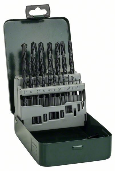 BOSCH ZESTAW WIERTEŁ DO METALU HSS-R 19 SZT. 1-10MM BOSCH ZESTAW WIERTEŁ DO METALU HSS-R 19 SZT. 1-10MM