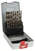 BOSCH ZESTAW WIERTEŁ HSS-CO DO METALU 19 EL.
