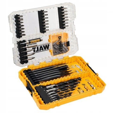 DEWALT ZESTAW WIERTEŁ I BITÓW DO DREWNA 57 EL DEWALT ZESTAW WIERTEŁ I BITÓW DO DREWNA 57 EL