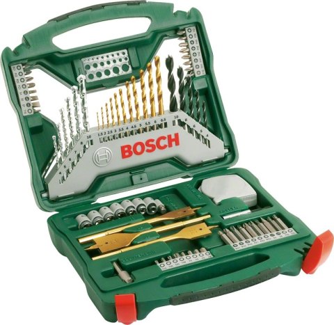 BOSCH ZESTAW WIERTEŁ I BITÓW TITANIUM X-LINE 70-CZĘŚCIOWY BOSCH ZESTAW WIERTEŁ I BITÓW TITANIUM X-LINE 70-CZĘŚCIOWY