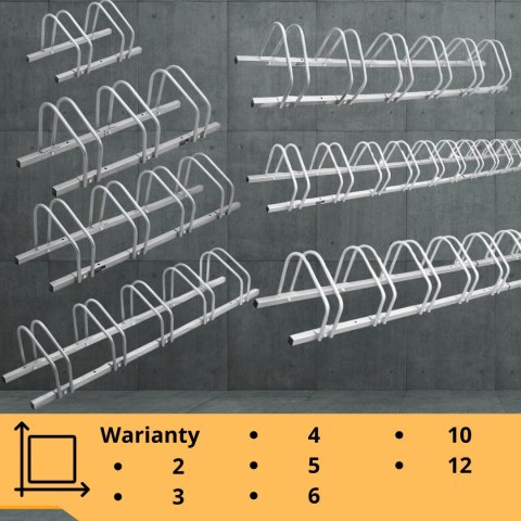 E-hurtownia Stojak rowerowy na 2 rowery uniwersalny opony 35-60mm ścienny podłogowy E-hurtownia Stojak rowerowy na 2 rowery uniwersalny opony 35-60mm ścienny podłogowy