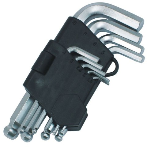BEAST KLUCZE IMBUSOWE Z KULKĄ 1.5-10 mm CV 9 sztuk BEAST KLUCZE IMBUSOWE Z KULKĄ 1.5-10 mm CV 9 sztuk