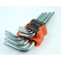 BEAST KLUCZE TORX Chrom-Vanadium zestaw 9szt.