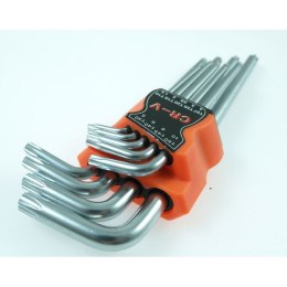 BEAST KLUCZE TORX Chrom-Vanadium zestaw 9szt.