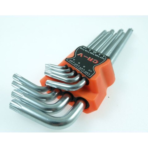 BEAST KLUCZE TORX Chrom-Vanadium zestaw 9szt. BEAST KLUCZE TORX Chrom-Vanadium zestaw 9szt.