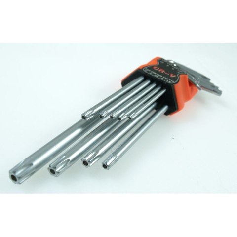 BEAST KLUCZE TORX Chrom-Vanadium zestaw 9szt. BEAST KLUCZE TORX Chrom-Vanadium zestaw 9szt.