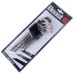 BEAST KLUCZE TORX DŁUGIE T-10-15-20-25-27-30-40-45-50 CV
