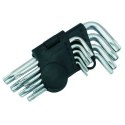 BEAST KLUCZE TYPU TORX T10-50 CV Z OTWOREM 9 SZTUK