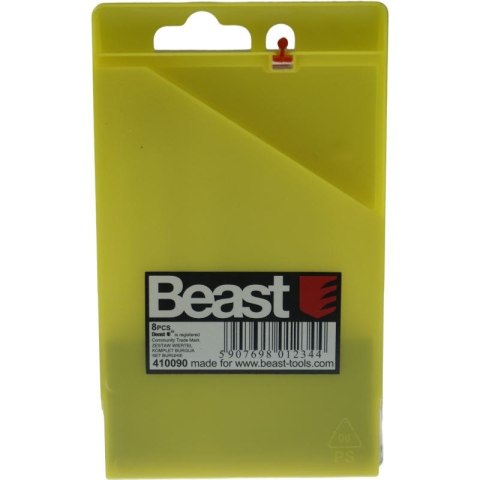 BEAST WIERTŁA DO BETONU 3-4-5-6-7-8-9-10 mm 8 sztuk BEAST WIERTŁA DO BETONU 3-4-5-6-7-8-9-10 mm 8 sztuk