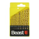 BEAST WIERTŁA DO METALU 1.5-6.5mm HSS 13szt BIAŁE