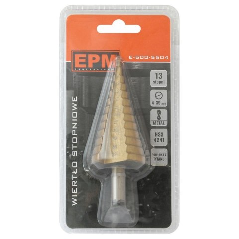 EPM WIERTŁO STOPNIOWE 4-39MM EPM WIERTŁO STOPNIOWE 4-39MM