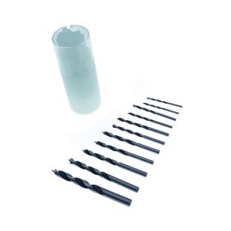 BEAST Wiertła do drewna, Komplet 3-10 mm, 11 sztuk