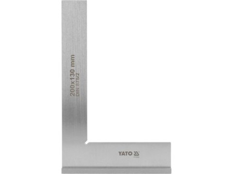 YATO KĄTOWNIK ŚLUSARSKI ZE STOPKĄ 200*130MM YATO KĄTOWNIK ŚLUSARSKI ZE STOPKĄ 200*130MM