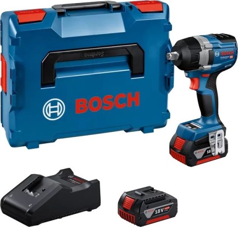 BOSCH KLUCZ UDAROWY AKUMULATOROWY 1/2' GDS 18V-750 C 2*5.0AH L-BOX BOSCH KLUCZ UDAROWY AKUMULATOROWY 1/2' GDS 18V-750 C 2*5.0AH L-BOX
