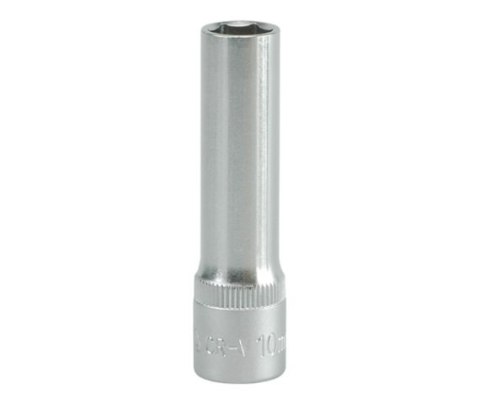 YATO NASADKA DŁUGA 6-KĄTNA CHROMOWANA 3/8'' 10MM