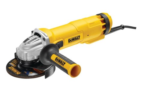 DEWALT SZLIFIERKA KĄTOWA 125MM 1400W NO-VOLT DEWALT SZLIFIERKA KĄTOWA 125MM 1400W NO-VOLT