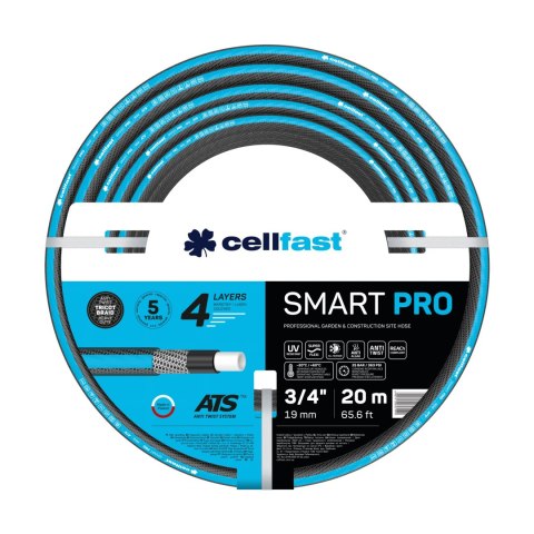 CELL-FAST WĄŻ ZBROJONY DO URZĄDZEŃ ZRASZAJĄCYCH 3/4' SMART 50MB CELL-FAST WĄŻ ZBROJONY DO URZĄDZEŃ ZRASZAJĄCYCH 3/4' SMART 50MB
