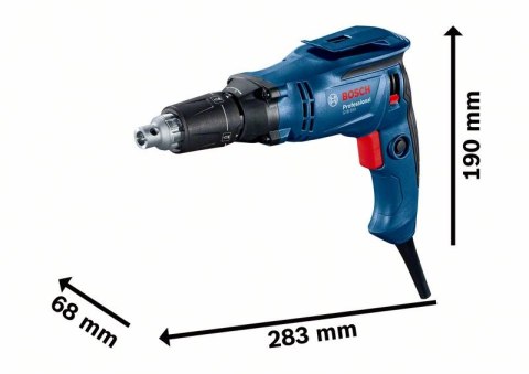 BOSCH WKRĘTARKA DO PŁYT GIPSOWYCH GTB 650 650W BOSCH WKRĘTARKA DO PŁYT GIPSOWYCH GTB 650 650W