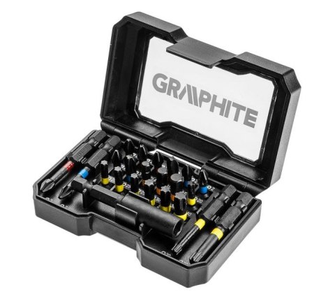 GRAPHITE ZESTAW BITÓW, 23 SZT.